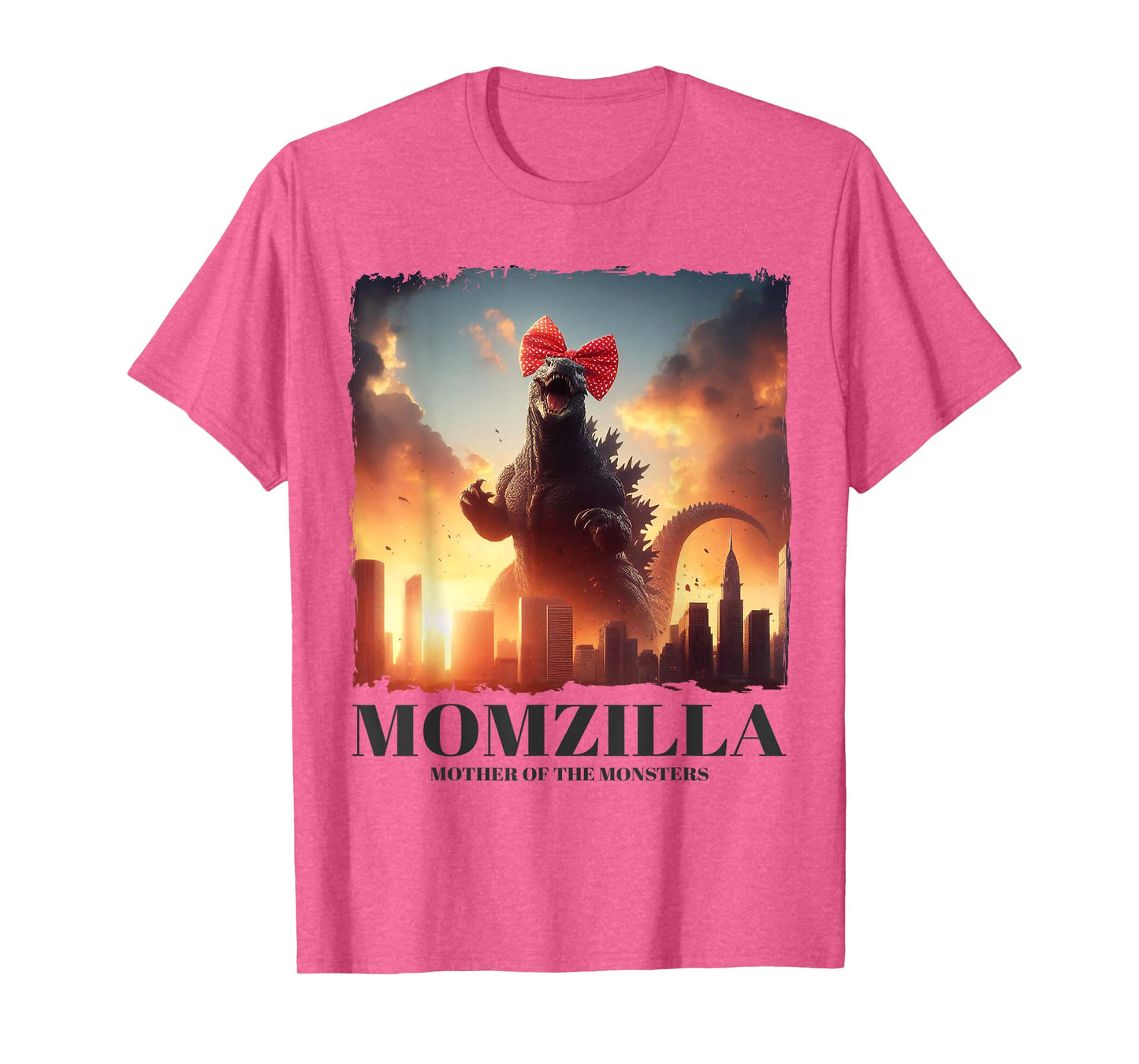 Momzilla Mother Of Monsters Retro Vintage Mama Mother's Day T-Shirt