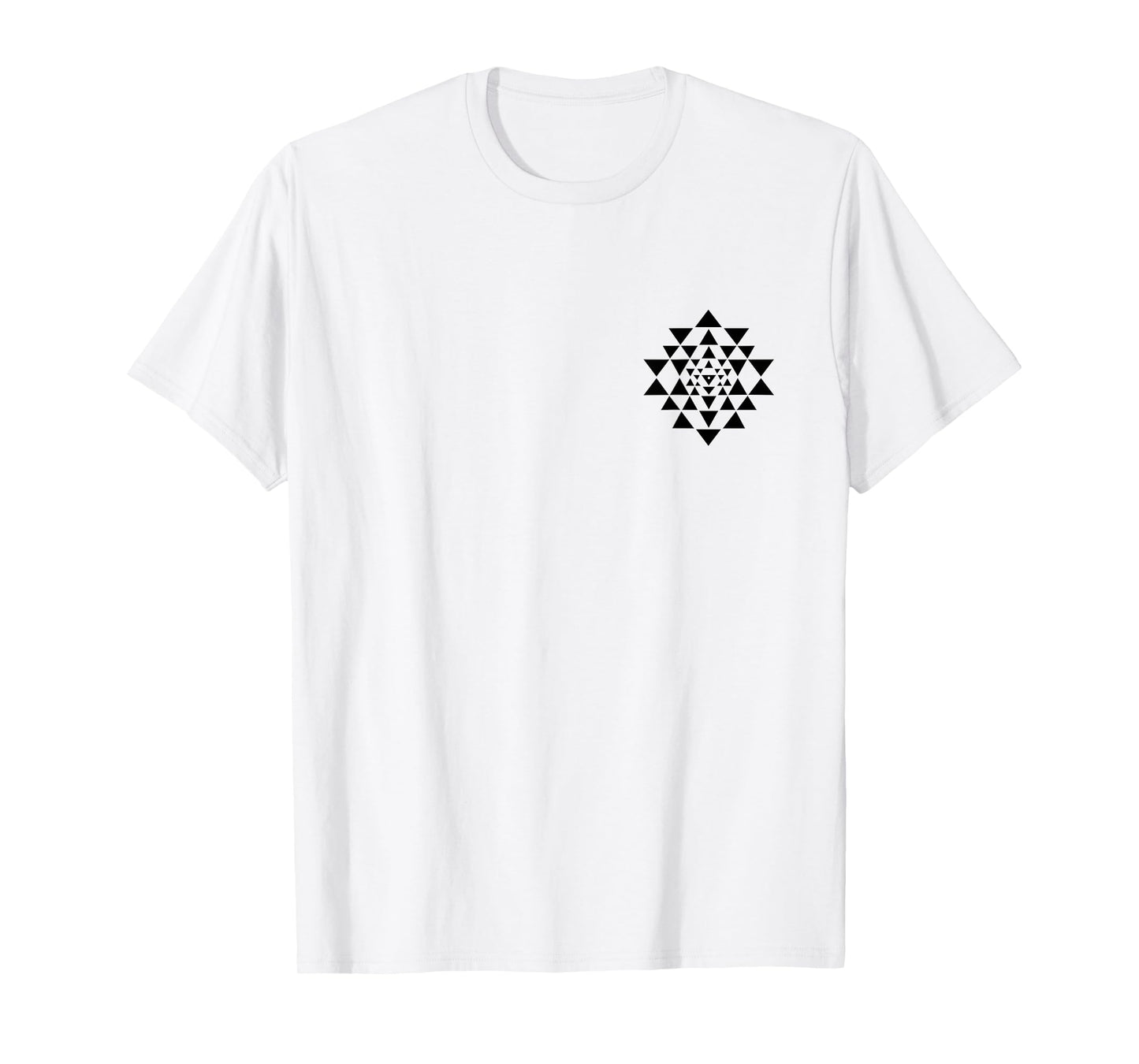 Shri Yantra Buddhism Meditation Sacred Geometry Zen Chakra T-Shirt