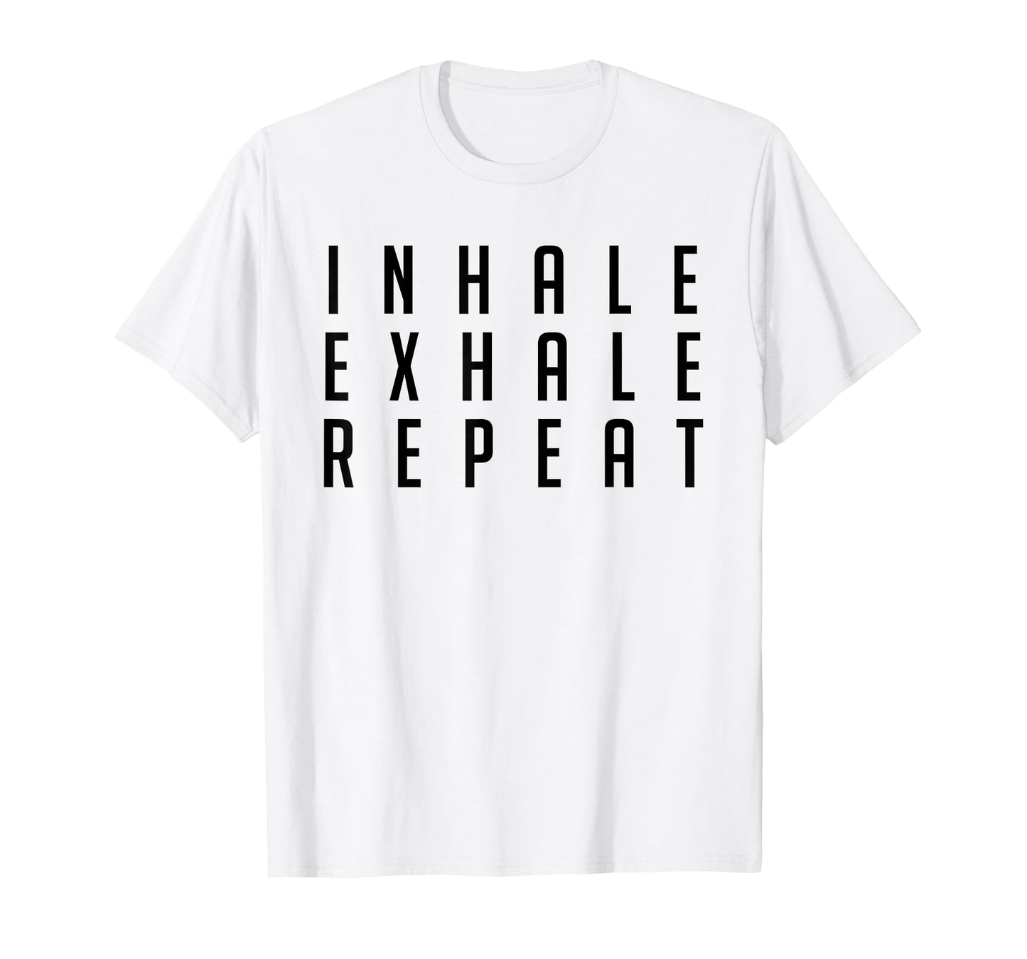Inhale Exhale Repeat Shirt Yoga Meditation Gift T-Shirt
