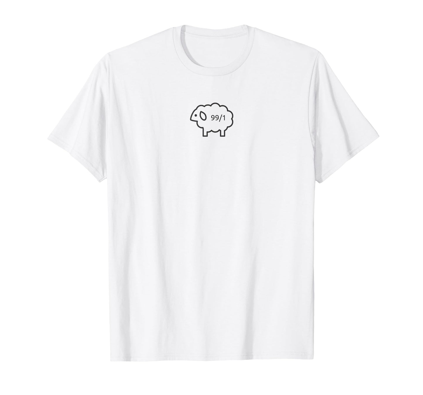 Lost Sheep - He Leaves the 99 for the 1 - Christian Gift T-Shirt