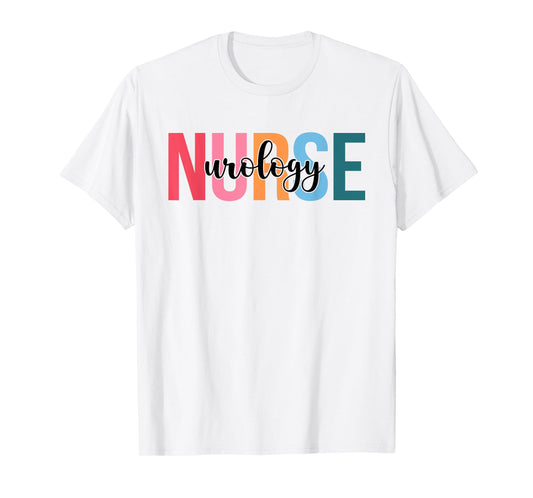 Women Urology Nurse Gifts For Womens Nursing Apparel T-Shirt