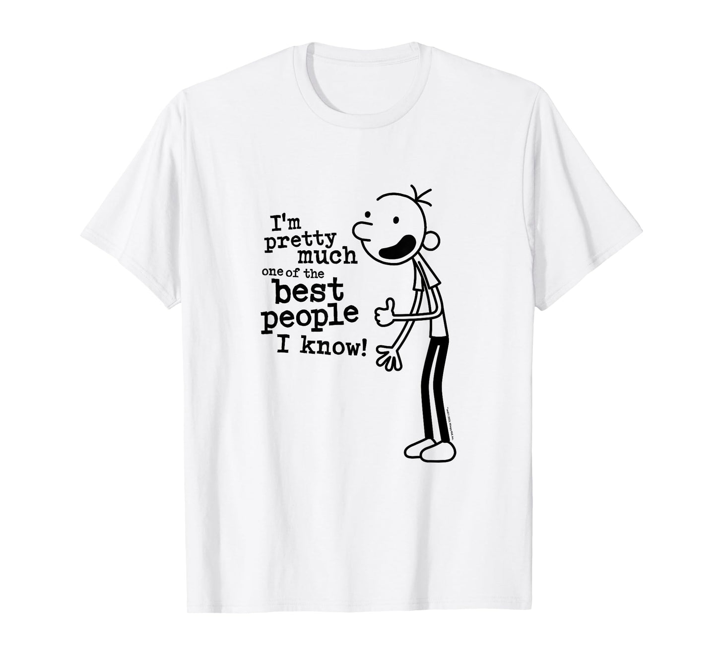 Diary of a Wimpy Kid I'm The Best People I Know T-Shirt