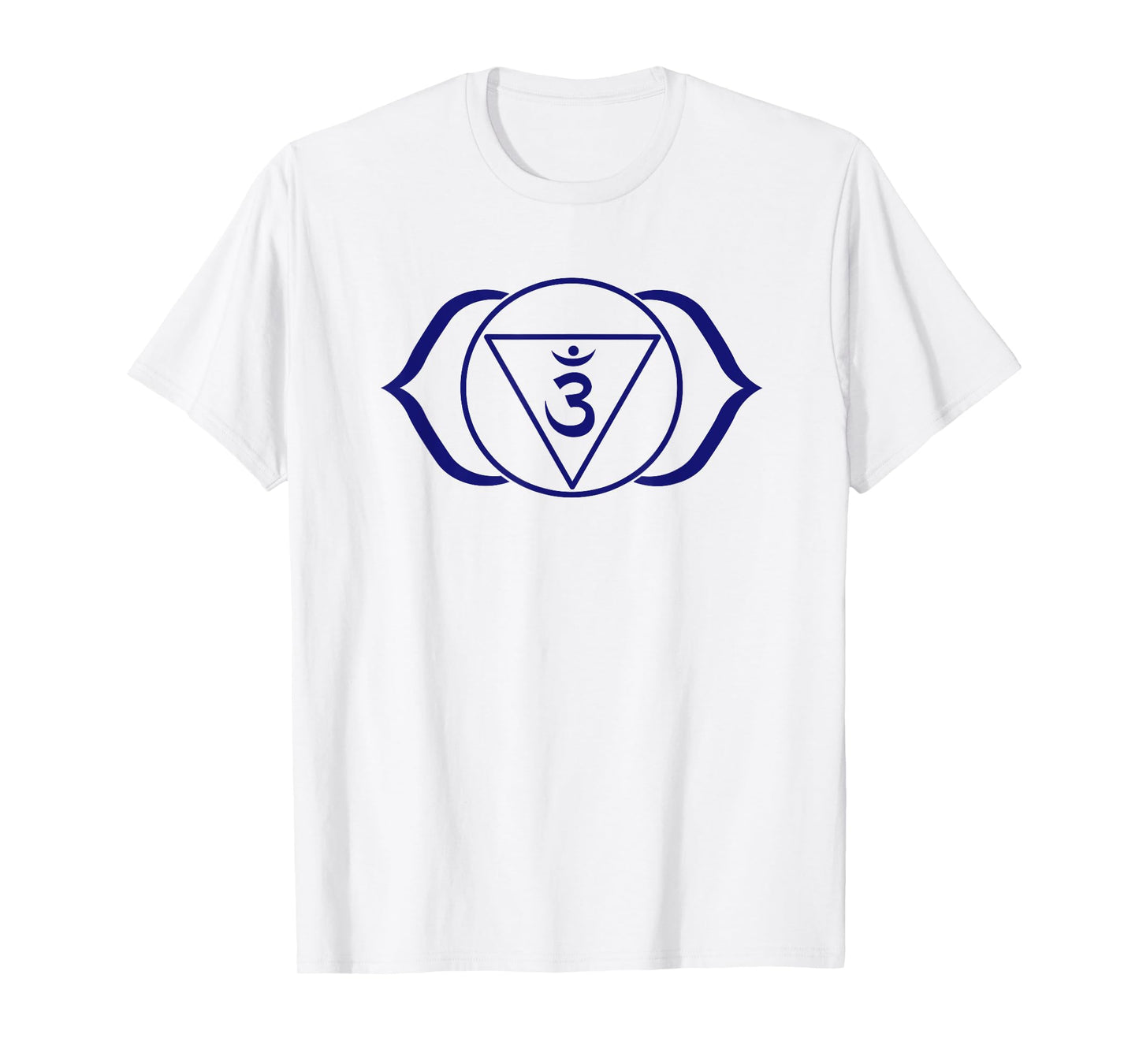 Third Eye Chakra Symbol Indigo Anja Yogi Yoga T-Shirt
