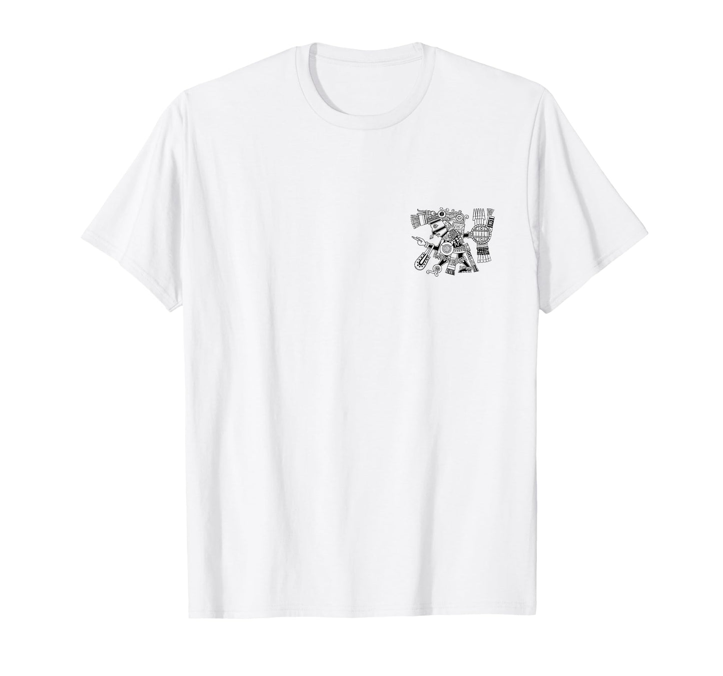Maya patron deity Tezcatlipoca warrior Aztec Indians Mexico T-Shirt