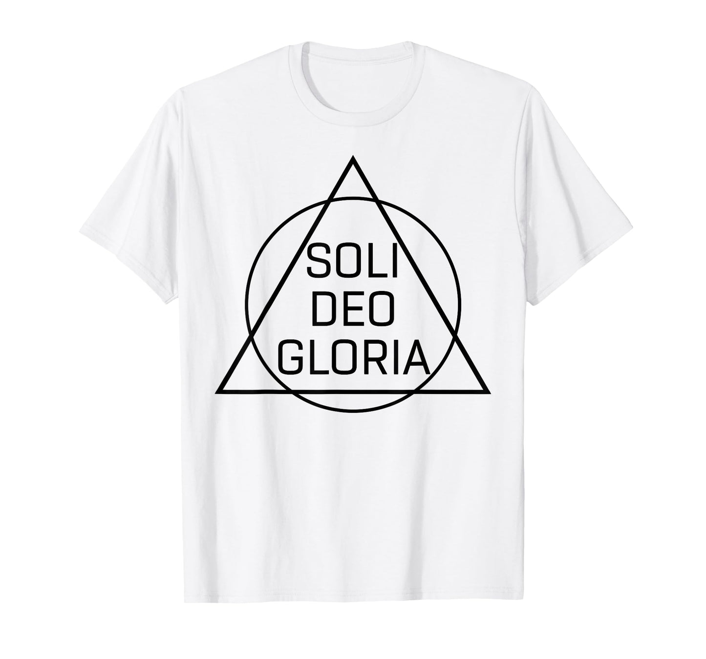 Soli Deo Gloria - Five Solas - Reformed Theology Gift T-Shirt