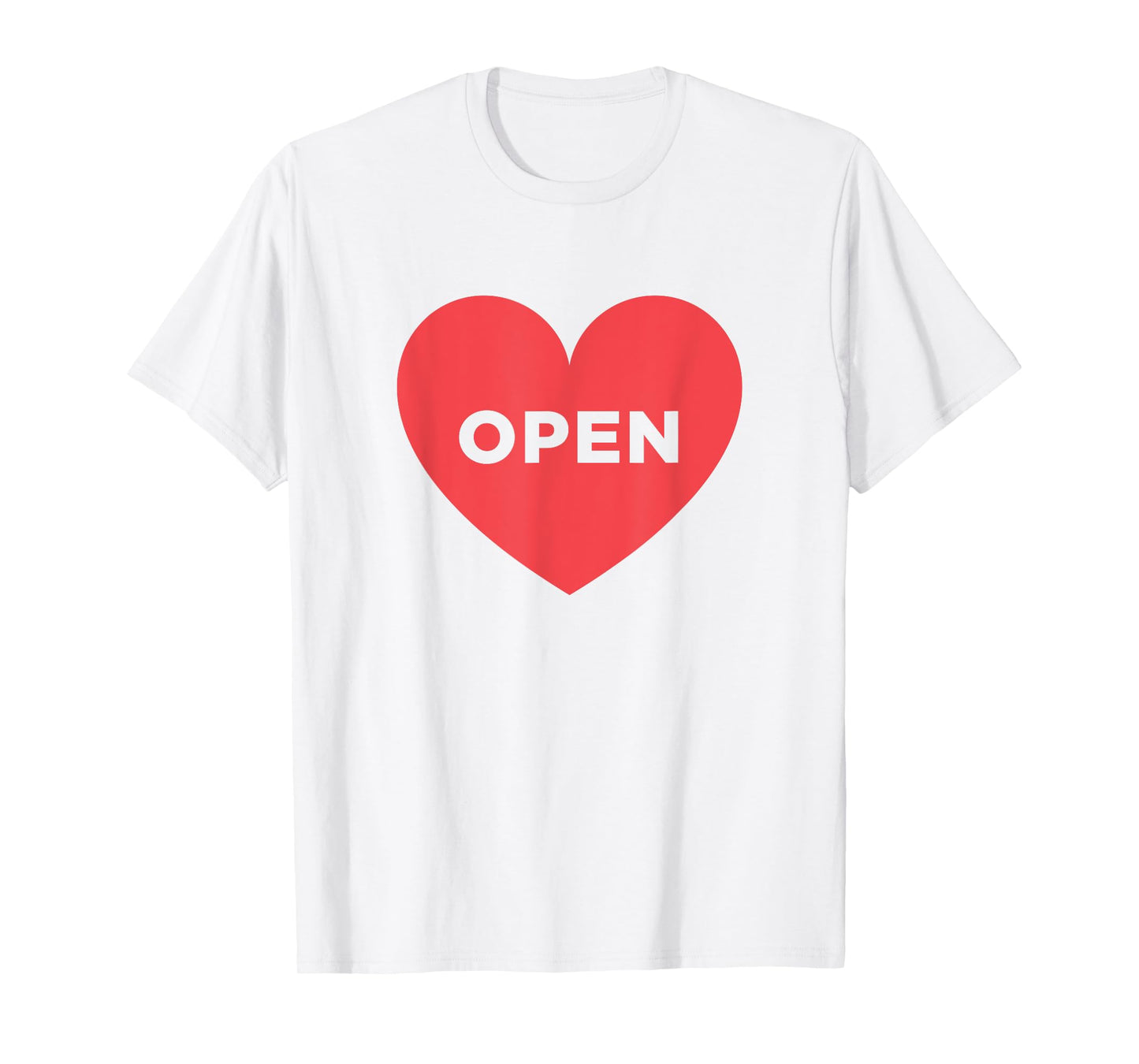 Open Heart T-shirt T-Shirt