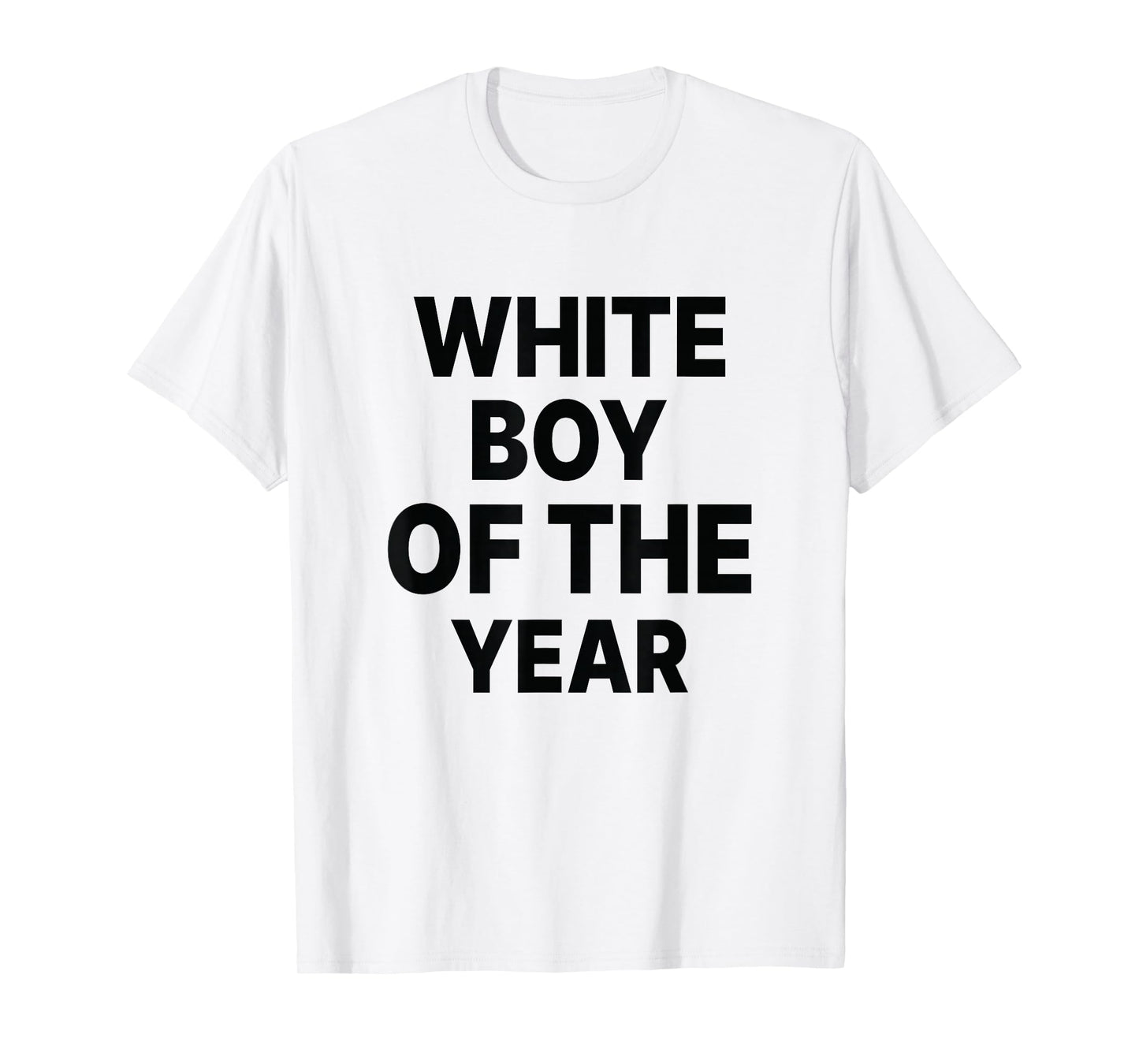 White Boy Of The Year Funny T-Shirt