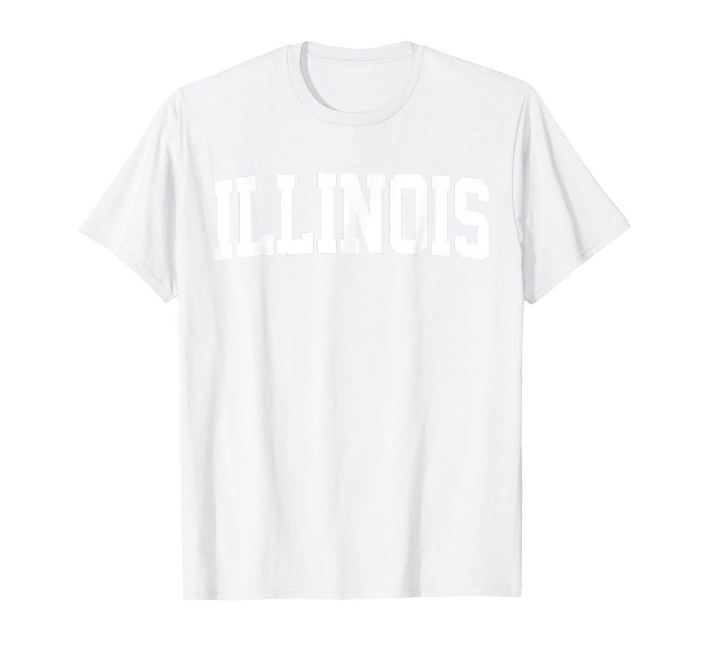 Retro Illinois Tee Vintage Illinois Orange Throwback IL T-Shirt