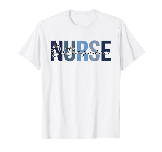 Retro Orthopedic Nurse Gifts Womens Nursing Apparel T-Shirt