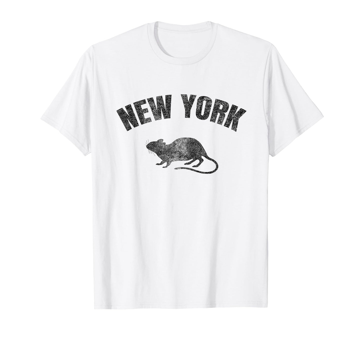 New York - Retro-Style - Rat - Funny New York T-Shirt