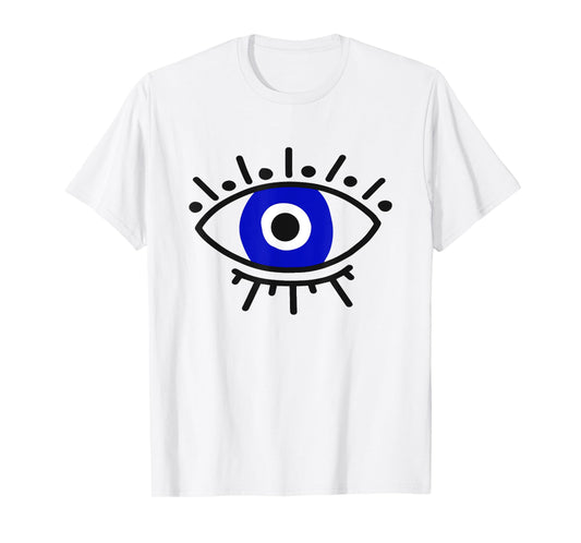 Evil Eye Curse Protection Hand of Hamsa Seeing Eyes Evil Eye T-Shirt