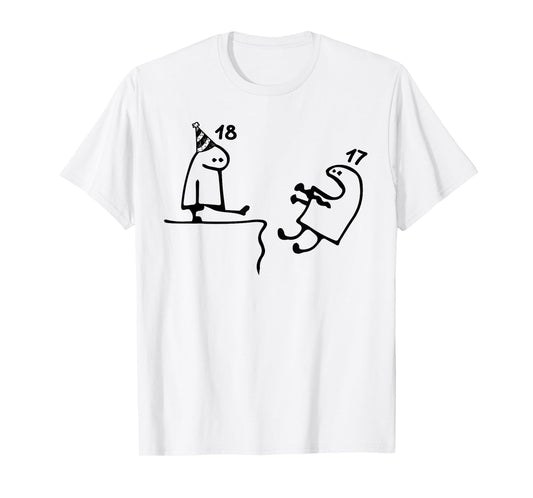 Adult 18th Birthday Party Funny Tees For 18 Years Old Teens T-Shirt