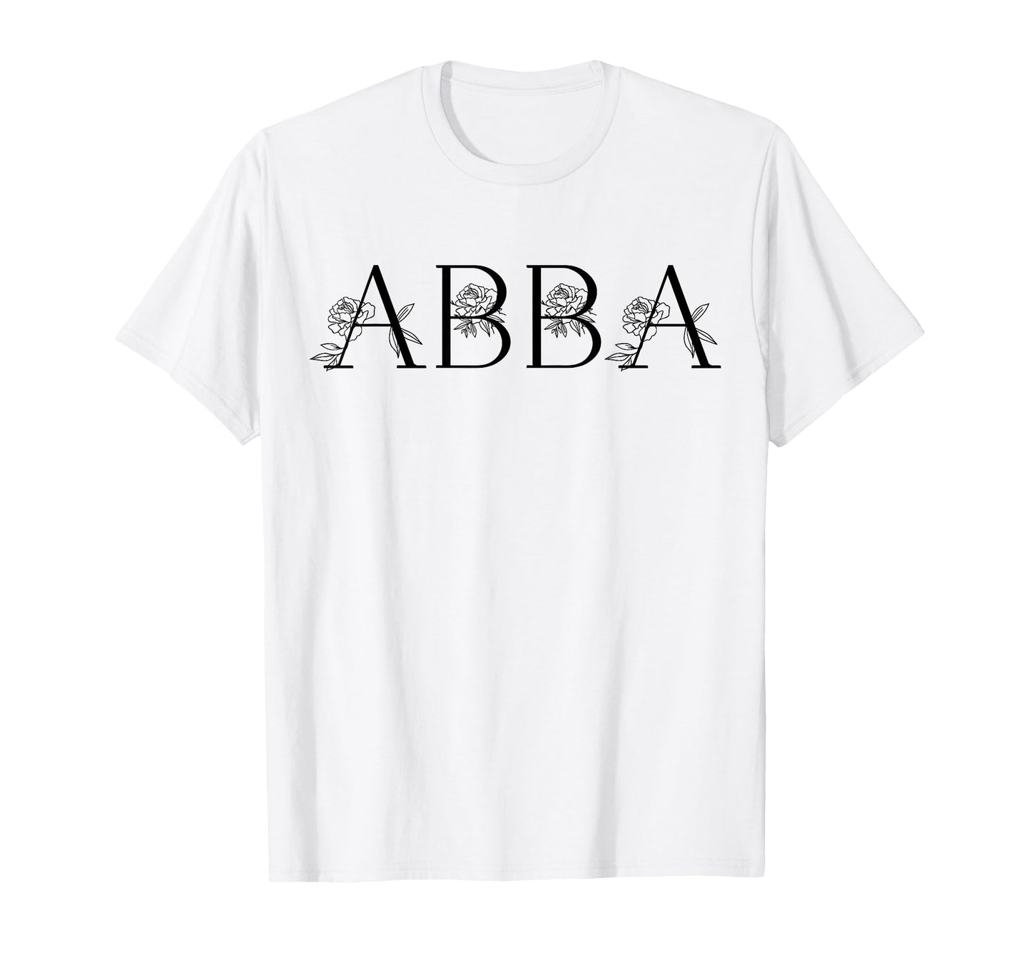 Abba Name Women Men Kids Abba Birthday Shirt Gift Abba Name T-Shirt