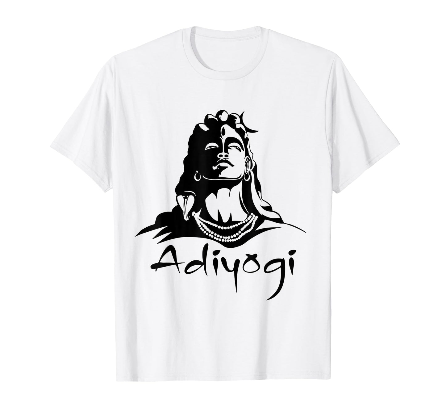 Shiva Adiyogi Meditation Design T-Shirt
