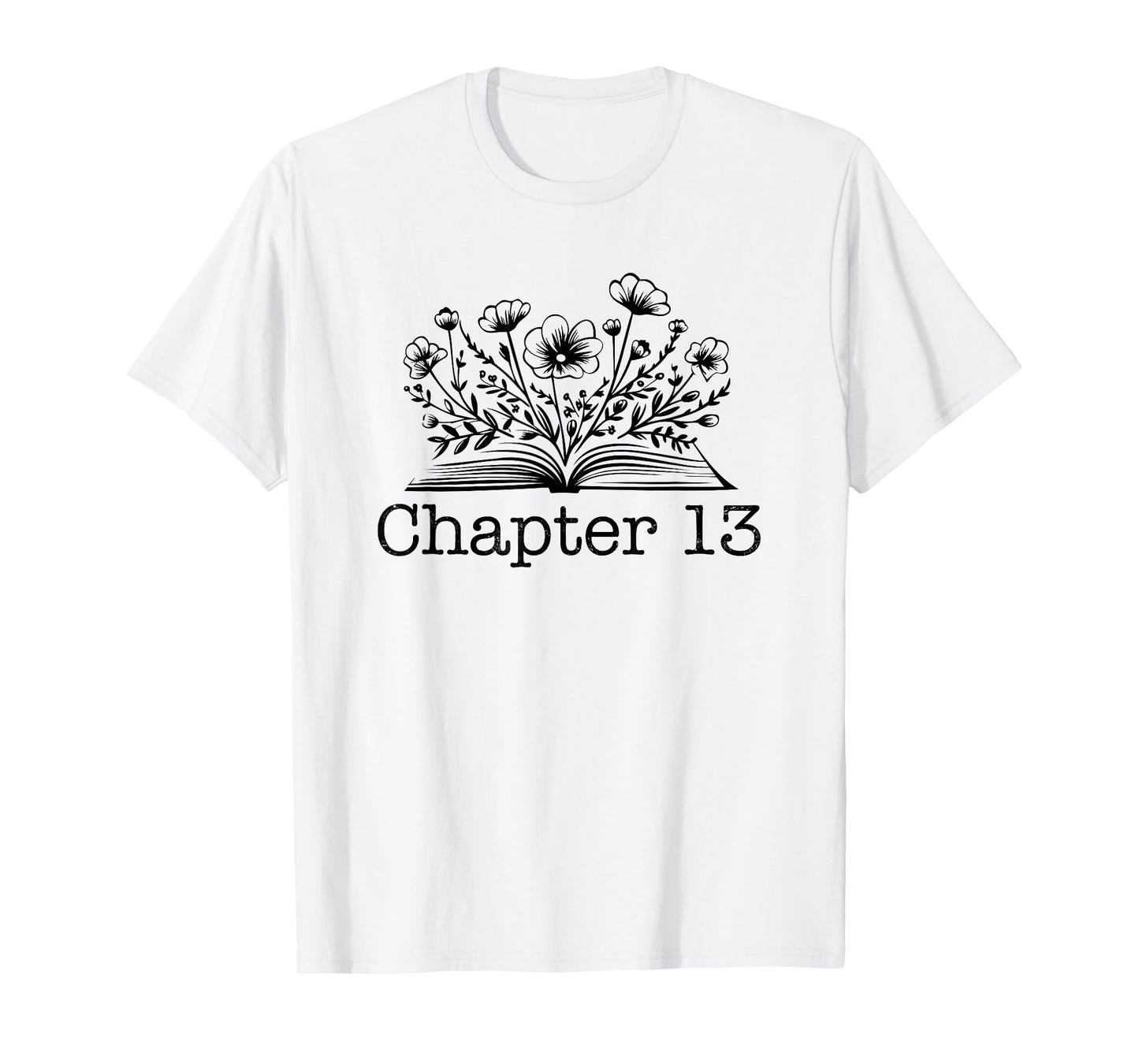 Cute 13th Birthday Chapter 13 Official Teenager Book Lover T-Shirt