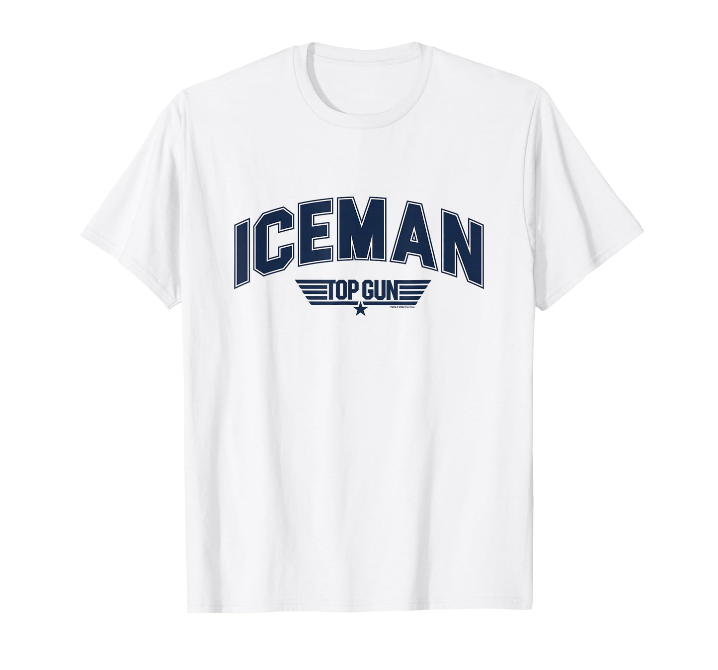 Top Gun Iceman Varsity T-Shirt