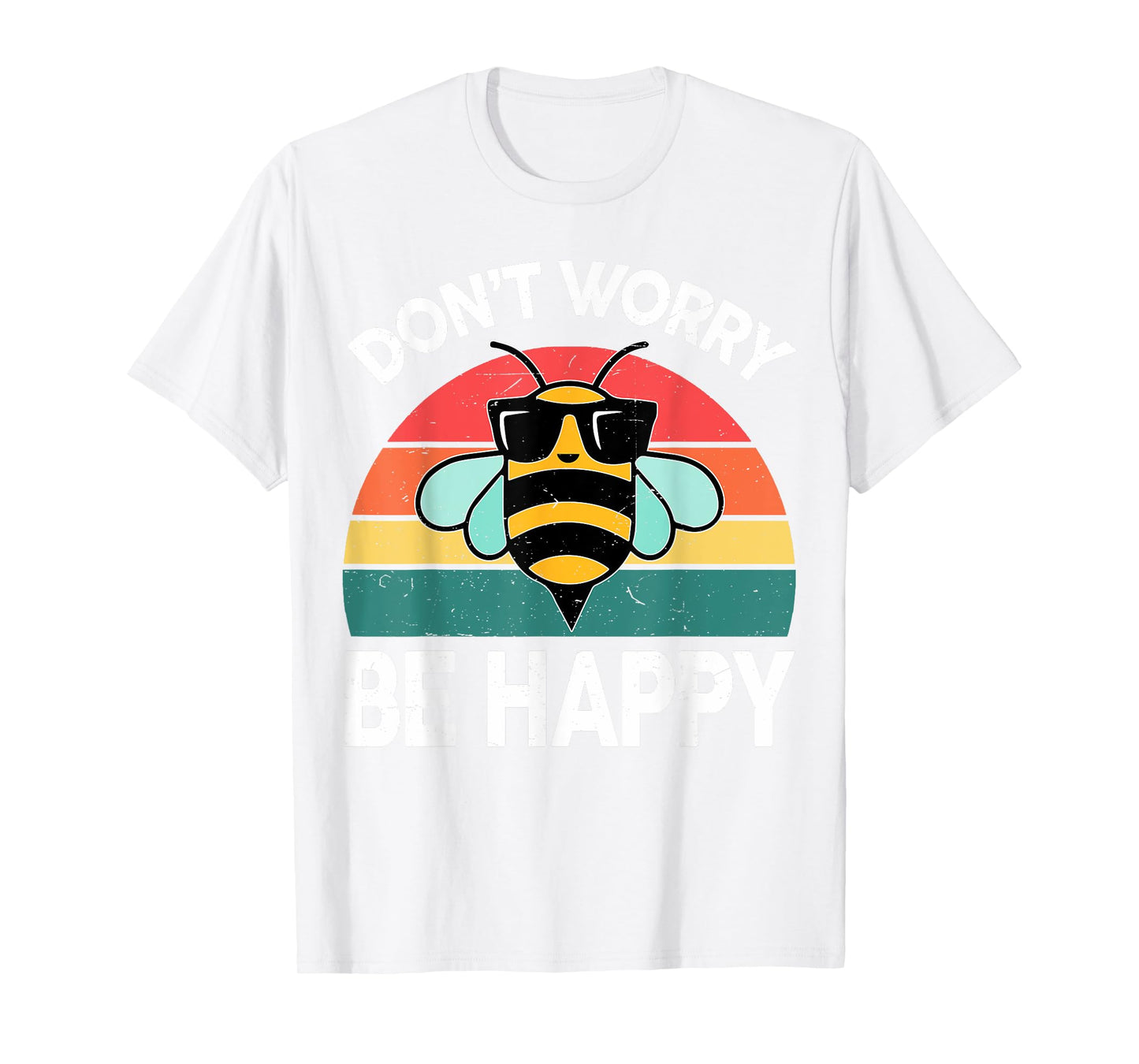 Women Bumble Don't Worry Bee Happy-Shirt Toddler BumbleBee T-Shirt