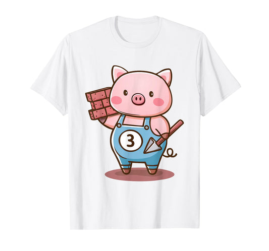 Three Little Pigs Pig 3 Costume Girls Boys Kids Adults T-Shirt