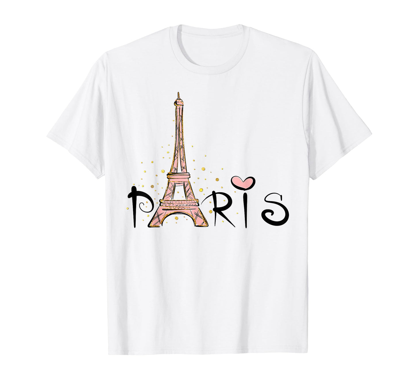 Eiffel Tower Paris Girls Guys Travel Holiday France Souvenir T-Shirt