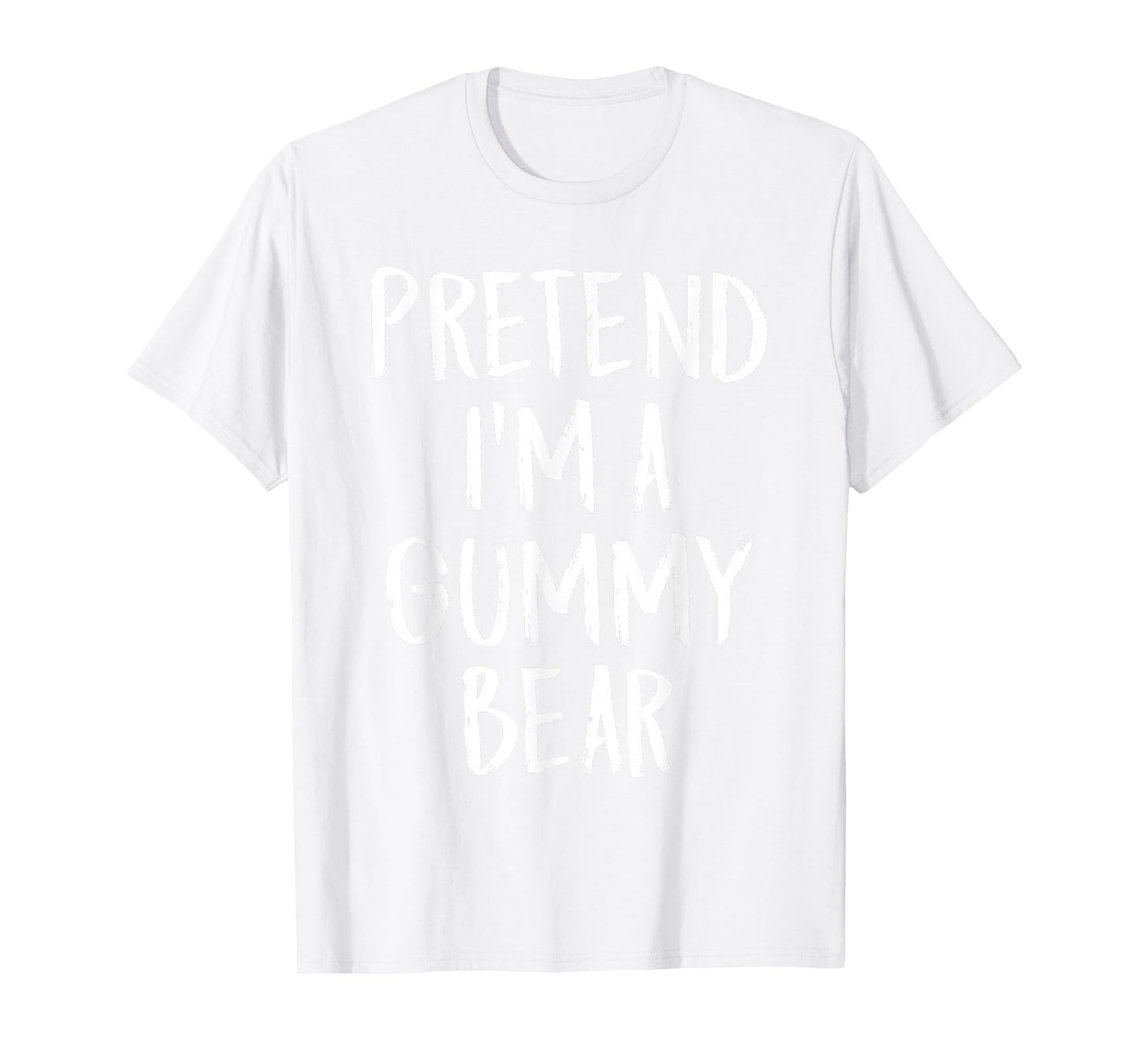 Pretend I'm A Gummy Bear Family Halloween Party Costume T-Shirt