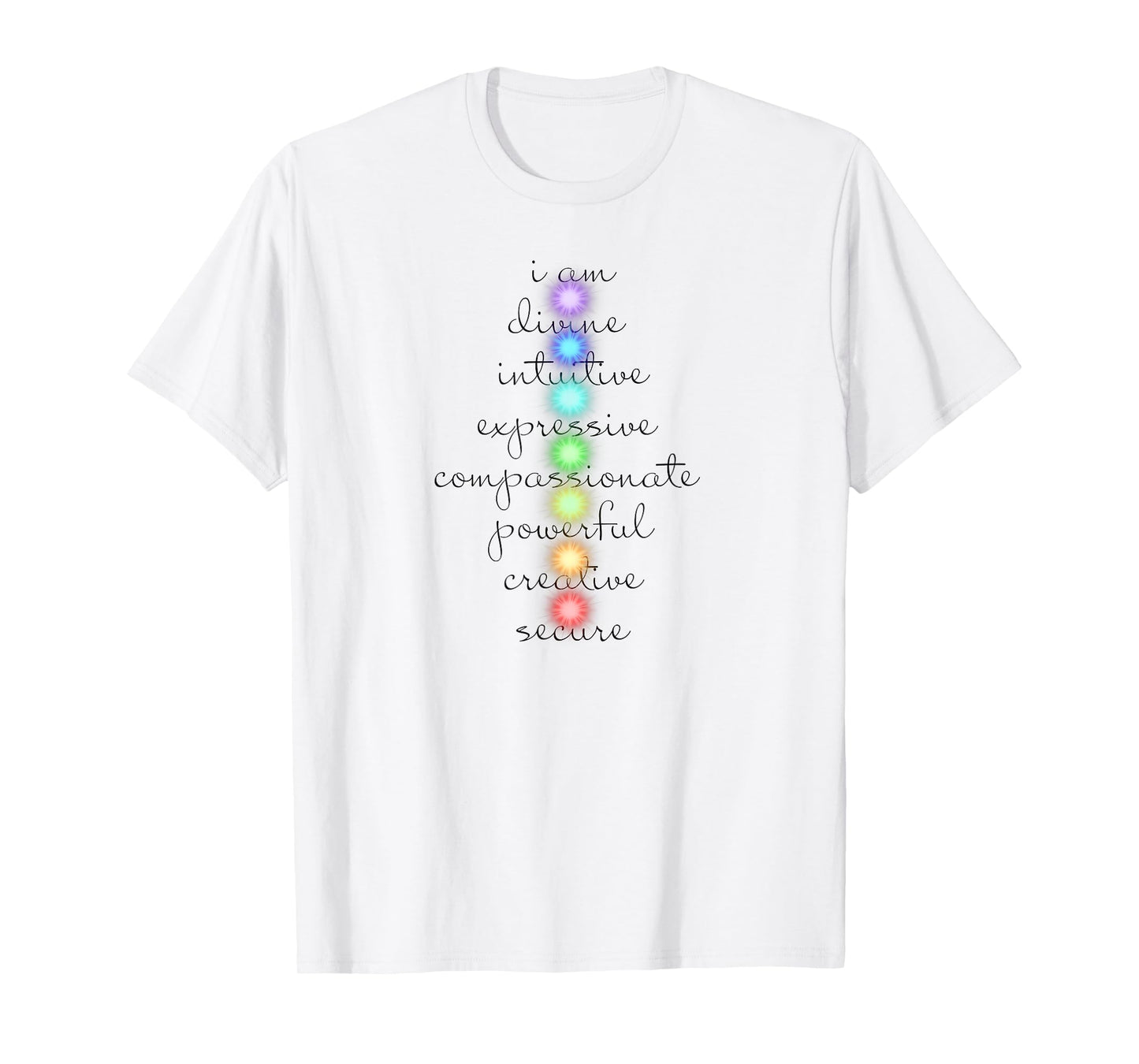 7 Chakras T-Shirts For Yoga Lovers T-Shirt