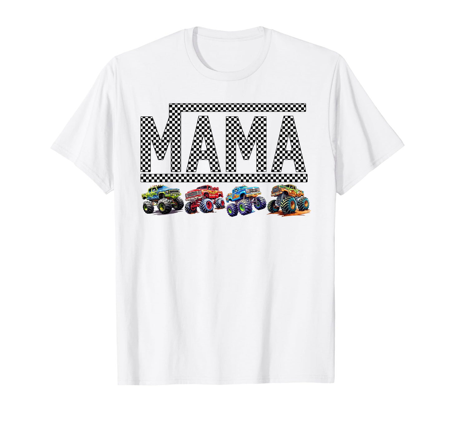 Mama Truck Mom Monster Trucks Are My Jam Truck Lovers Mother T-Shirt