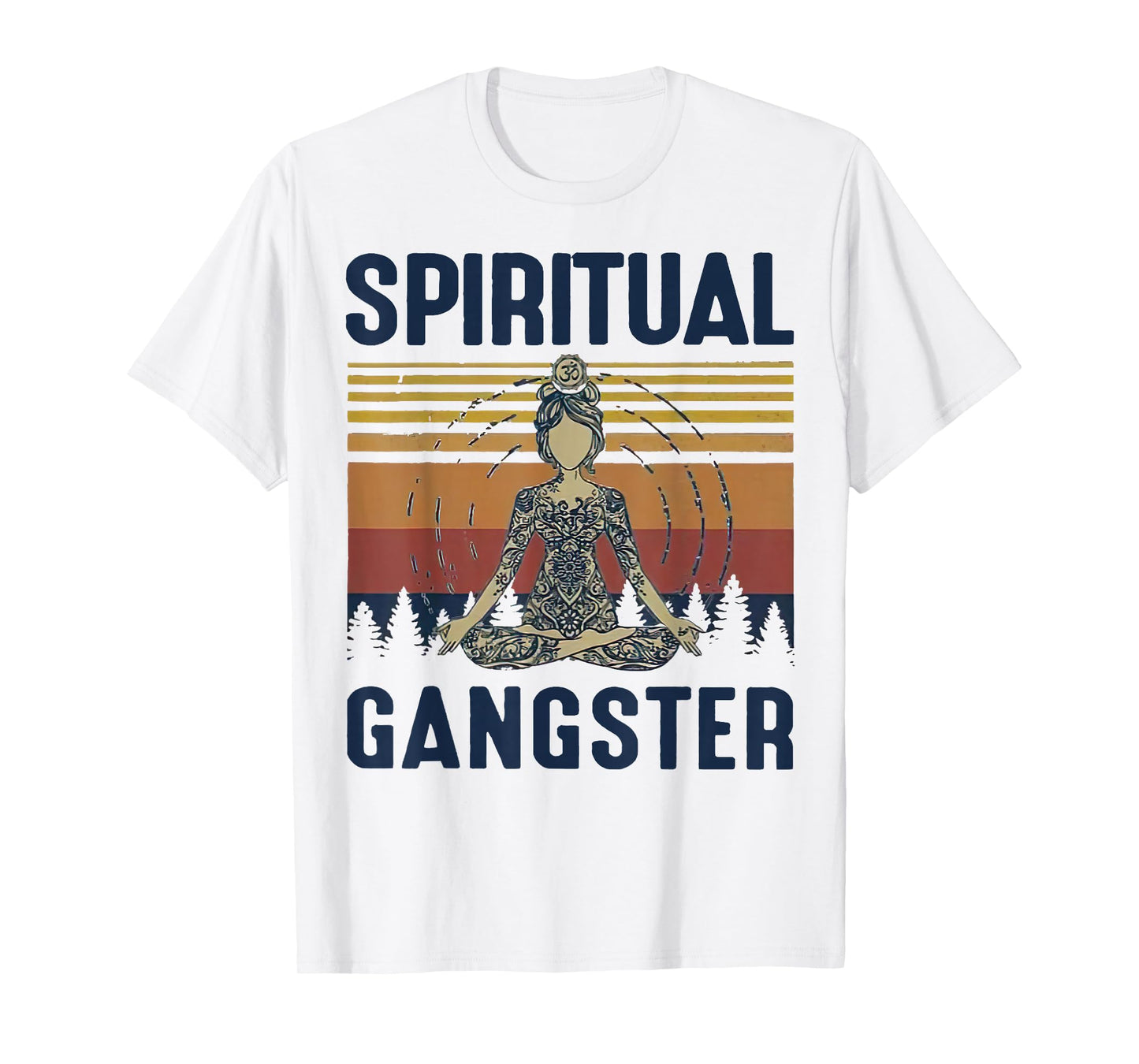 Yoga Girls Spiritual Gangsters Vintage Yoga Lover T-Shirt
