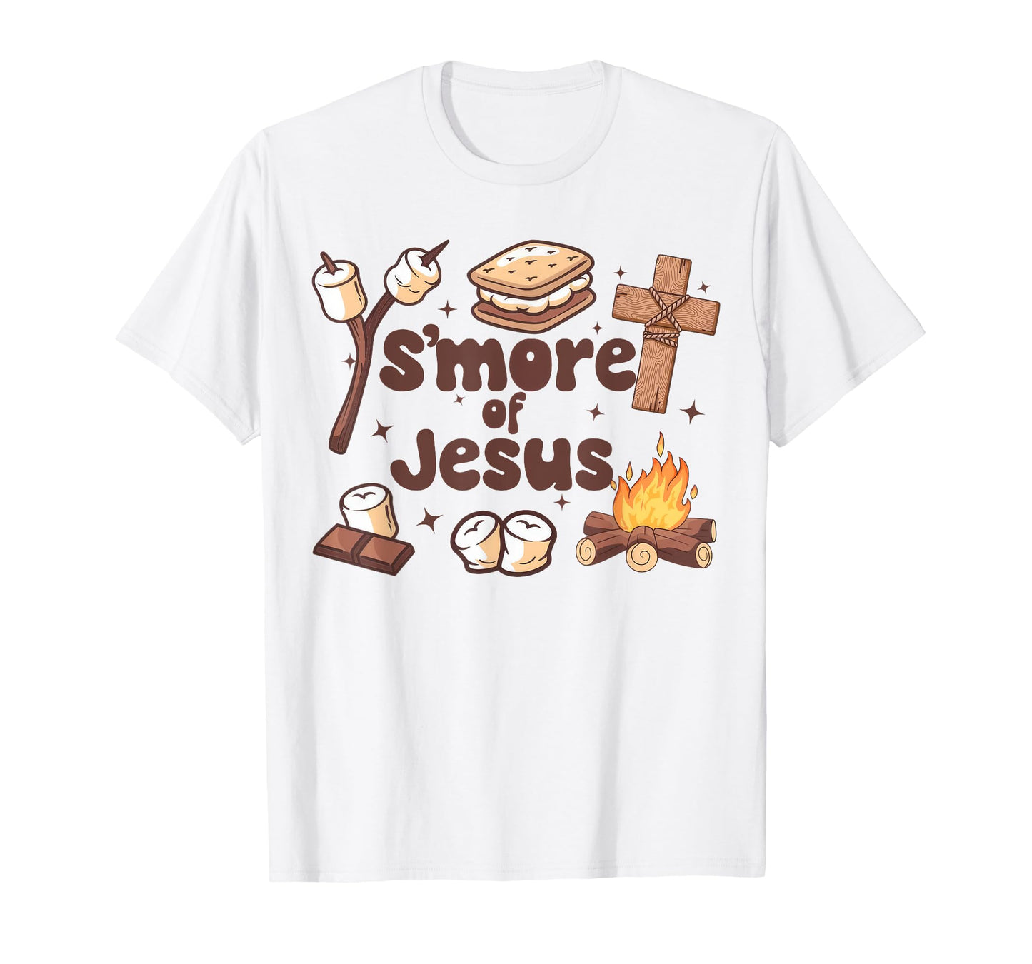 Smore Of Jesus Christian Camper Camping Lover T-Shirt