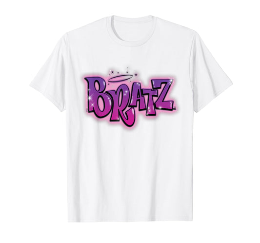 Bratz - Airbrush Pink and Purple Logo T-Shirt