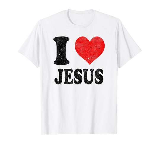I Love Jesus Vintage T-Shirt