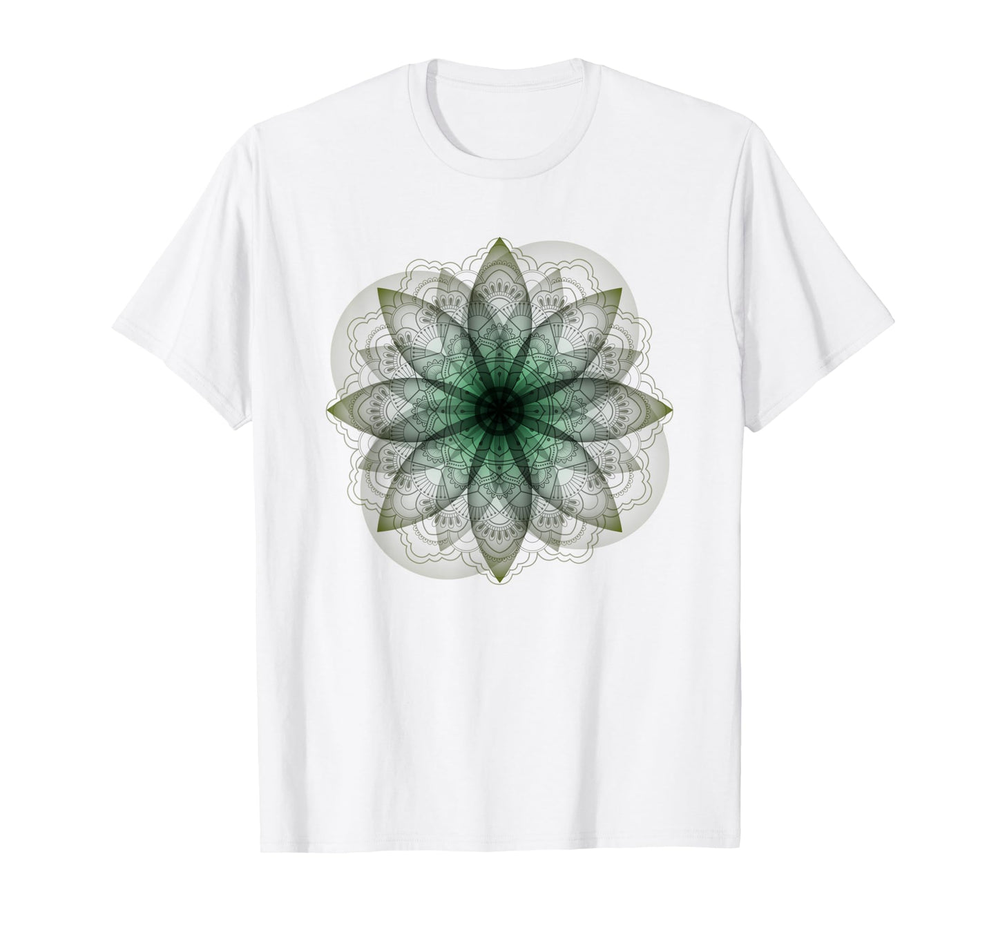 Lotus Mandala | Spiritual New Age Buddhist Yoga T Shirt