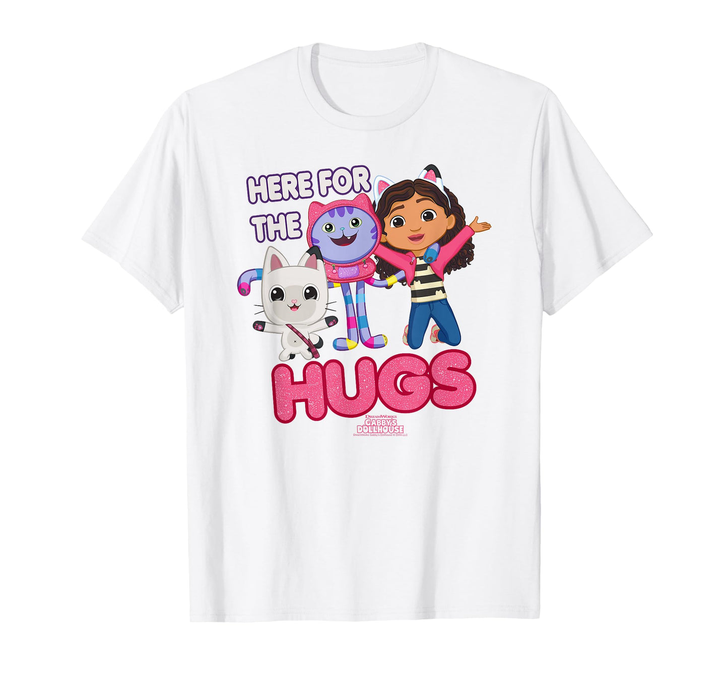 DreamWorks Gabby's Dollhouse Here for the Hugs T-Shirt