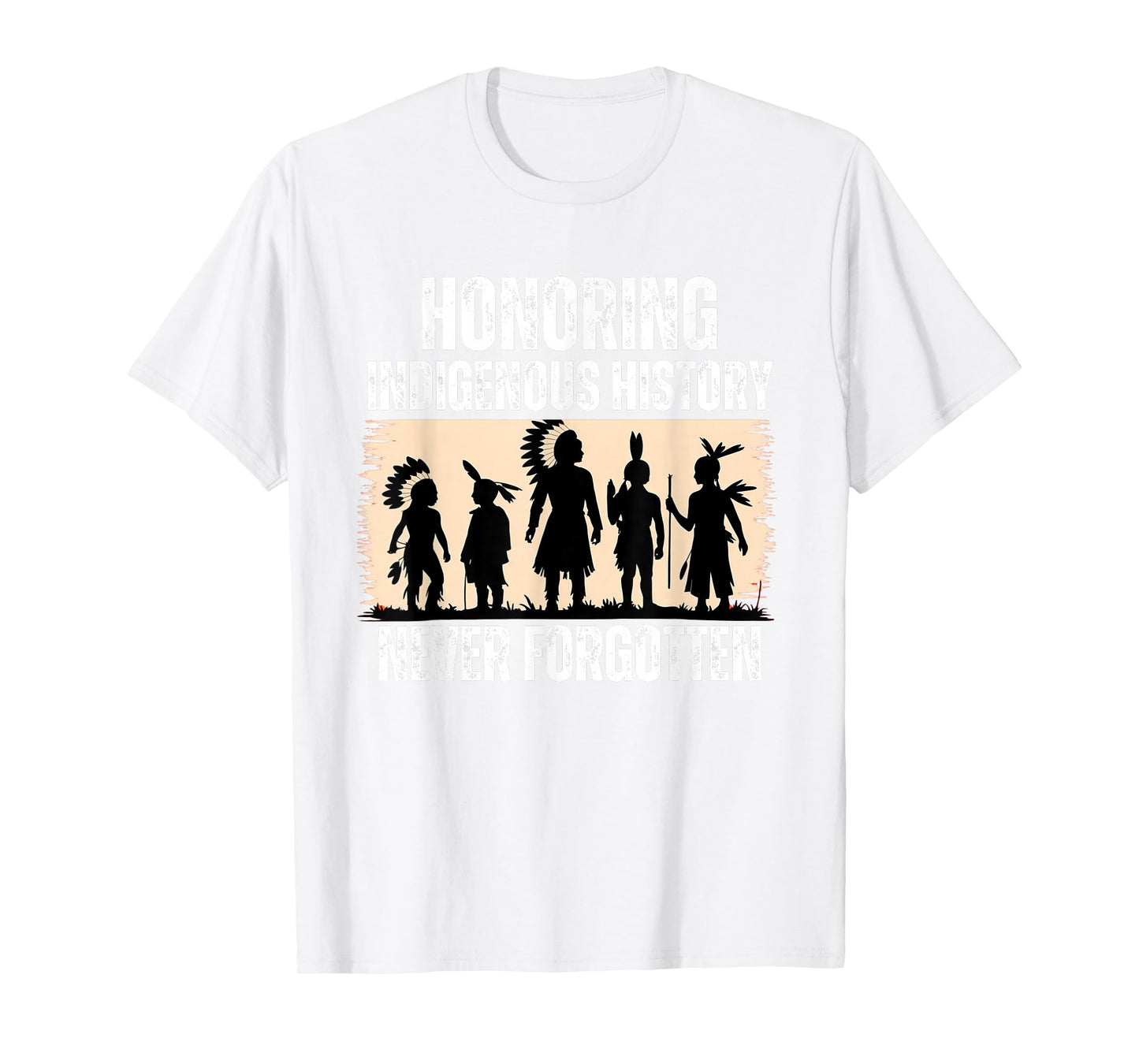 Honoring Indigenous History Native American Indian Day Pride T-Shirt