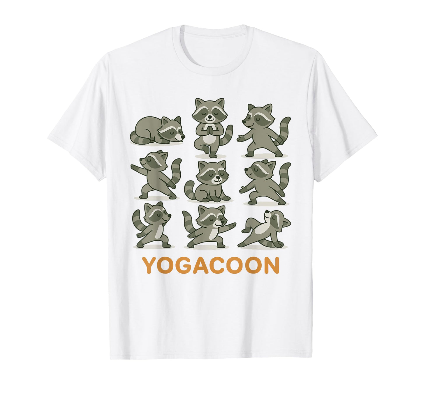 Raccoon Yoga T-Shirt