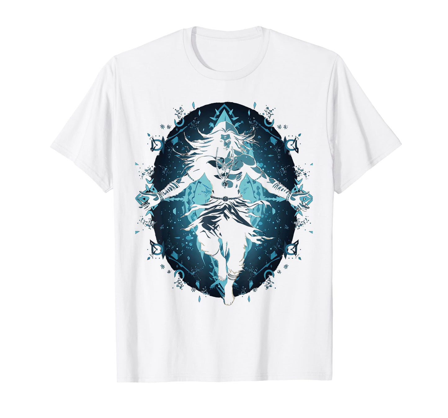 Shiva spiritual hindu god tandava dance yoga meditation T-Shirt