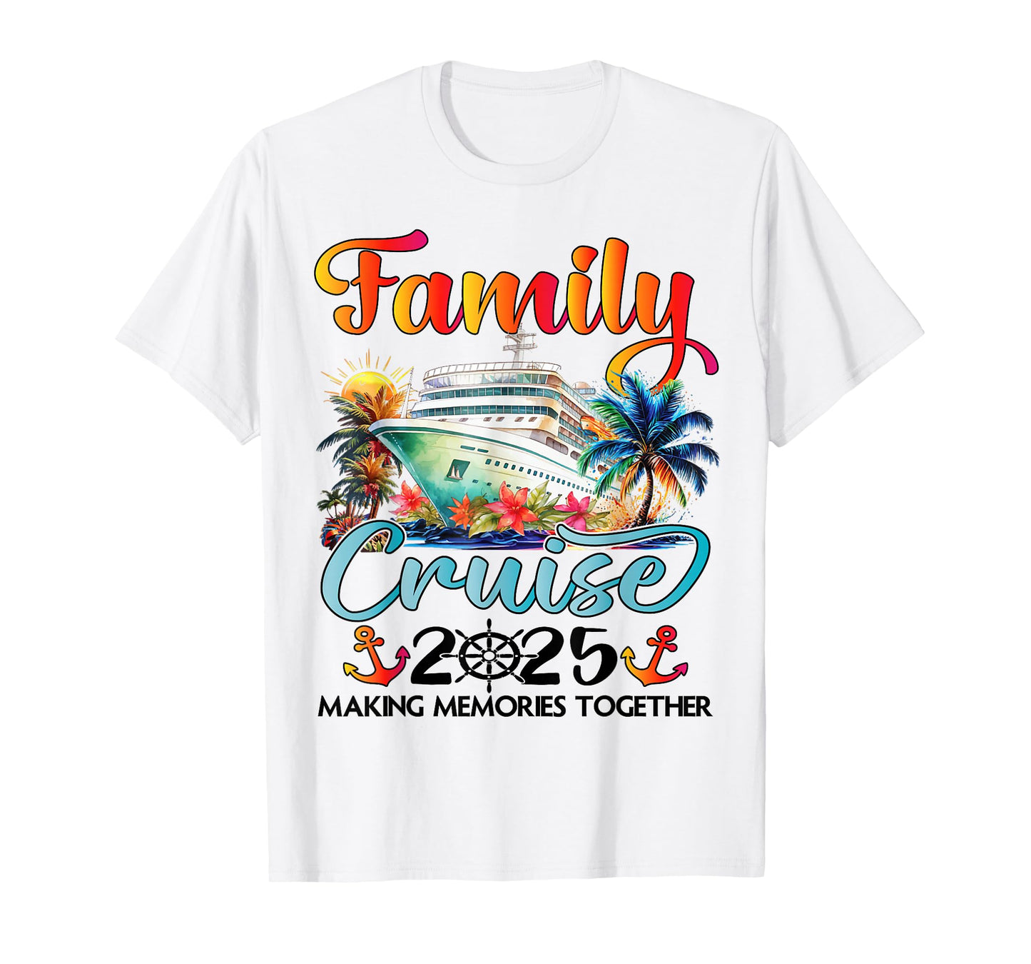 Family Cruise 2025 Family Matching Cruise Ship Vacation Trip T-Shirt