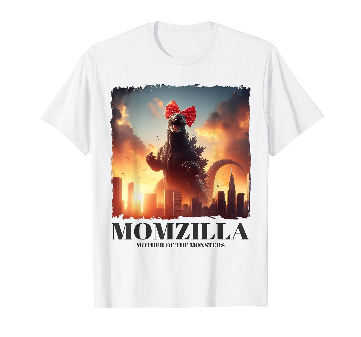 Momzilla Mother Of Monsters Retro Vintage Mama Mother's Day T-Shirt