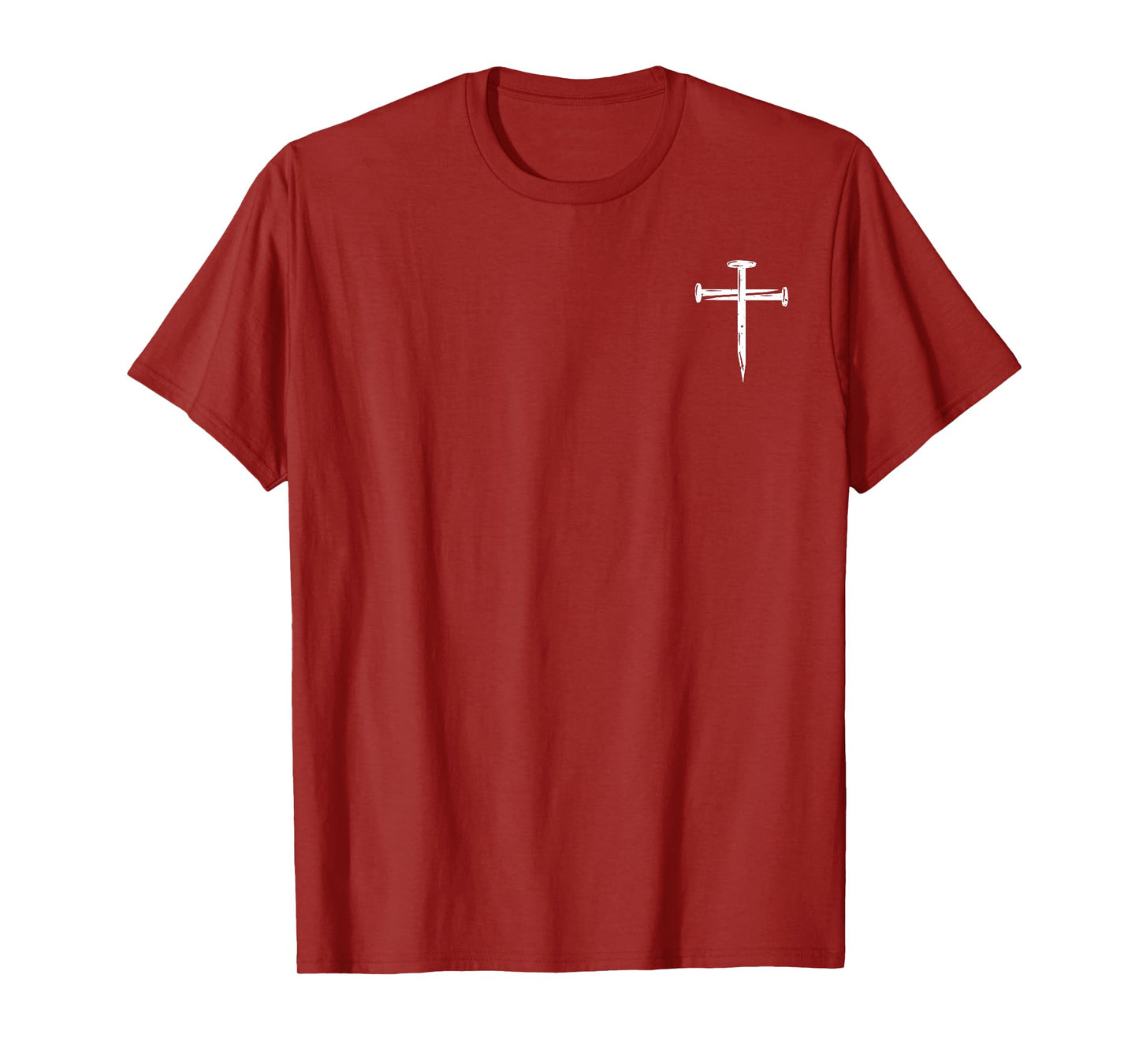 Iron Sharpens Iron Christian Proverbs 27:17 - Front and Back T-Shirt