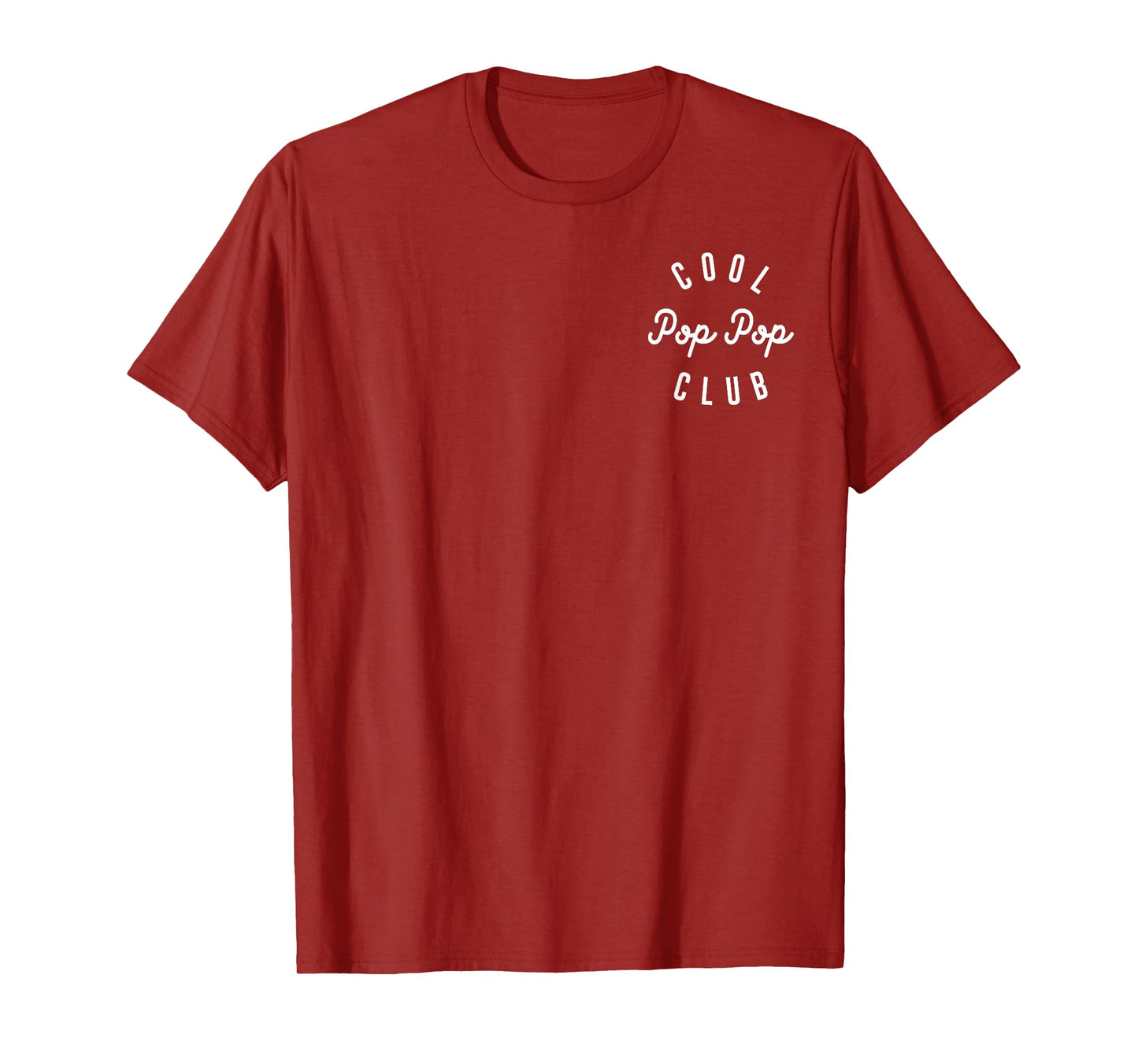 Mens Cool Pop Pop Club, Funny Father's Day Best Grandpa T-Shirt