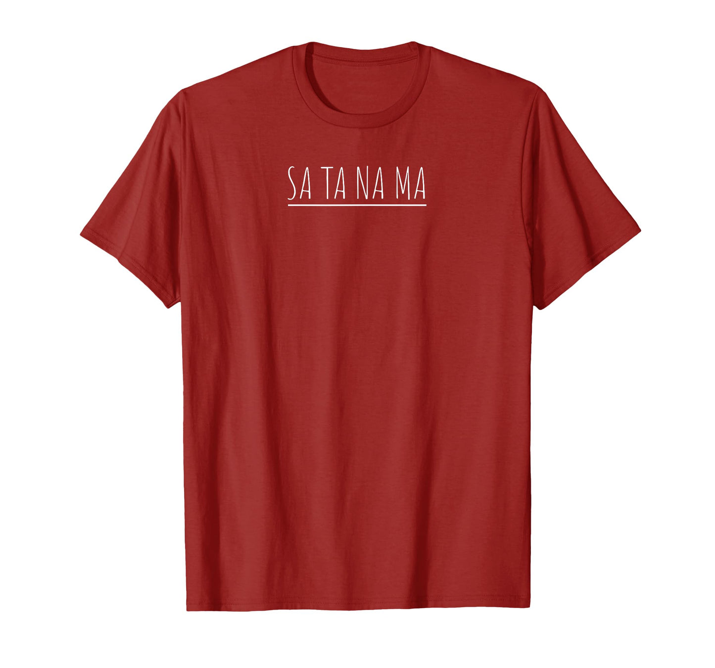 SA TA NA MA Kundalin Waheguru Mantra Adi Shakti Kundalini T-Shirt