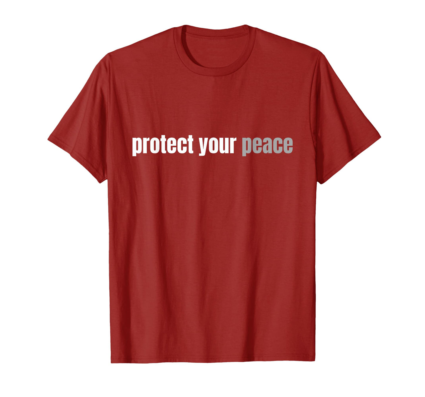 Protect Your Peace | Calm Tranquility Relax Mental Health T-Shirt