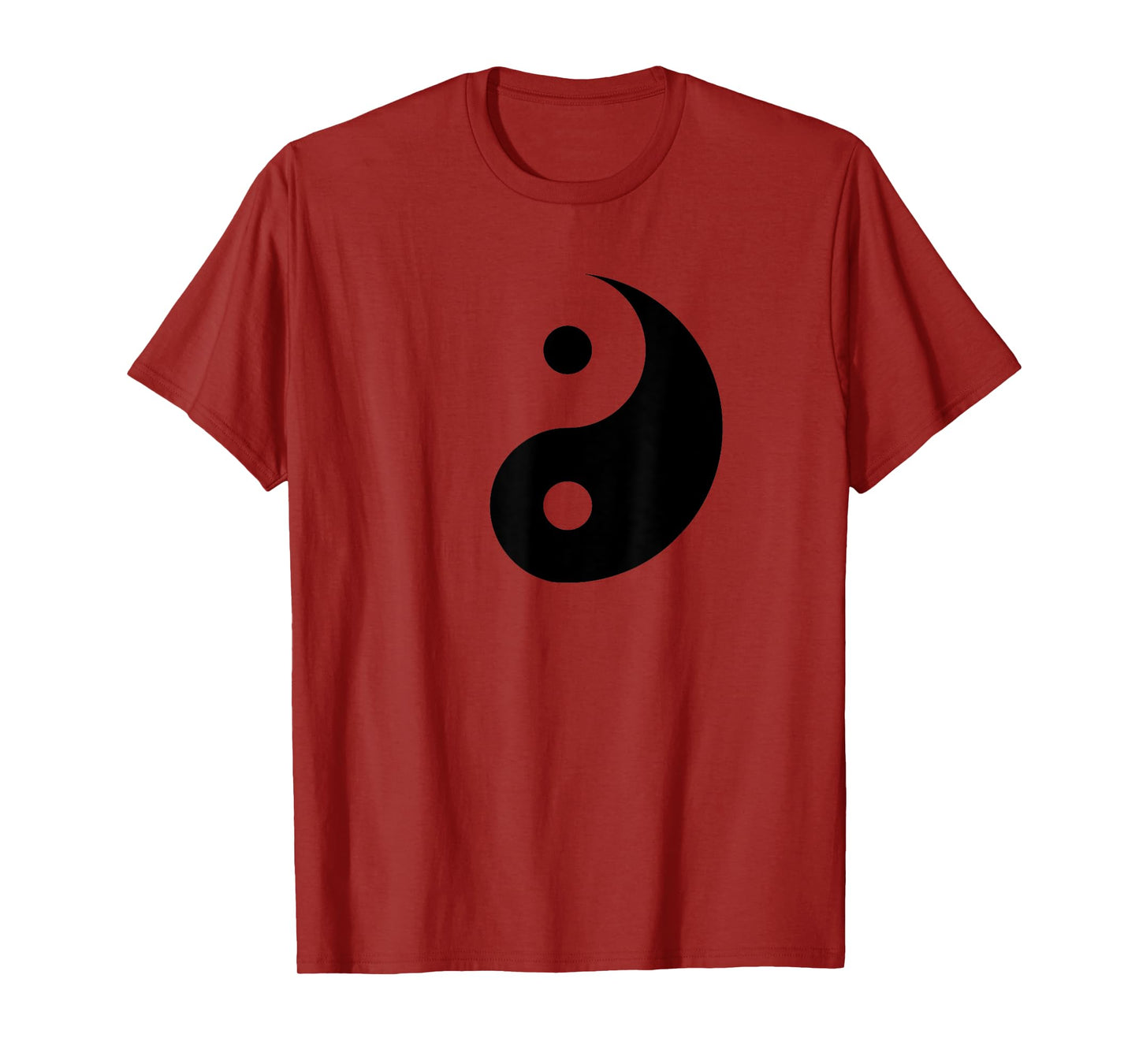 Miftees Yin Yang Tees Unisex-Adults Blue Yin Yang T-Shirt