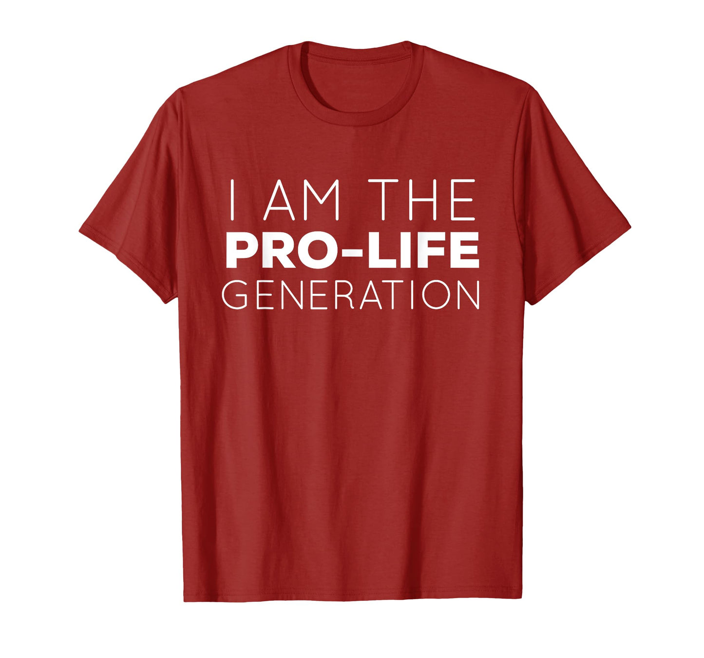 I Am The Pro-Life Generation T-Shirt
