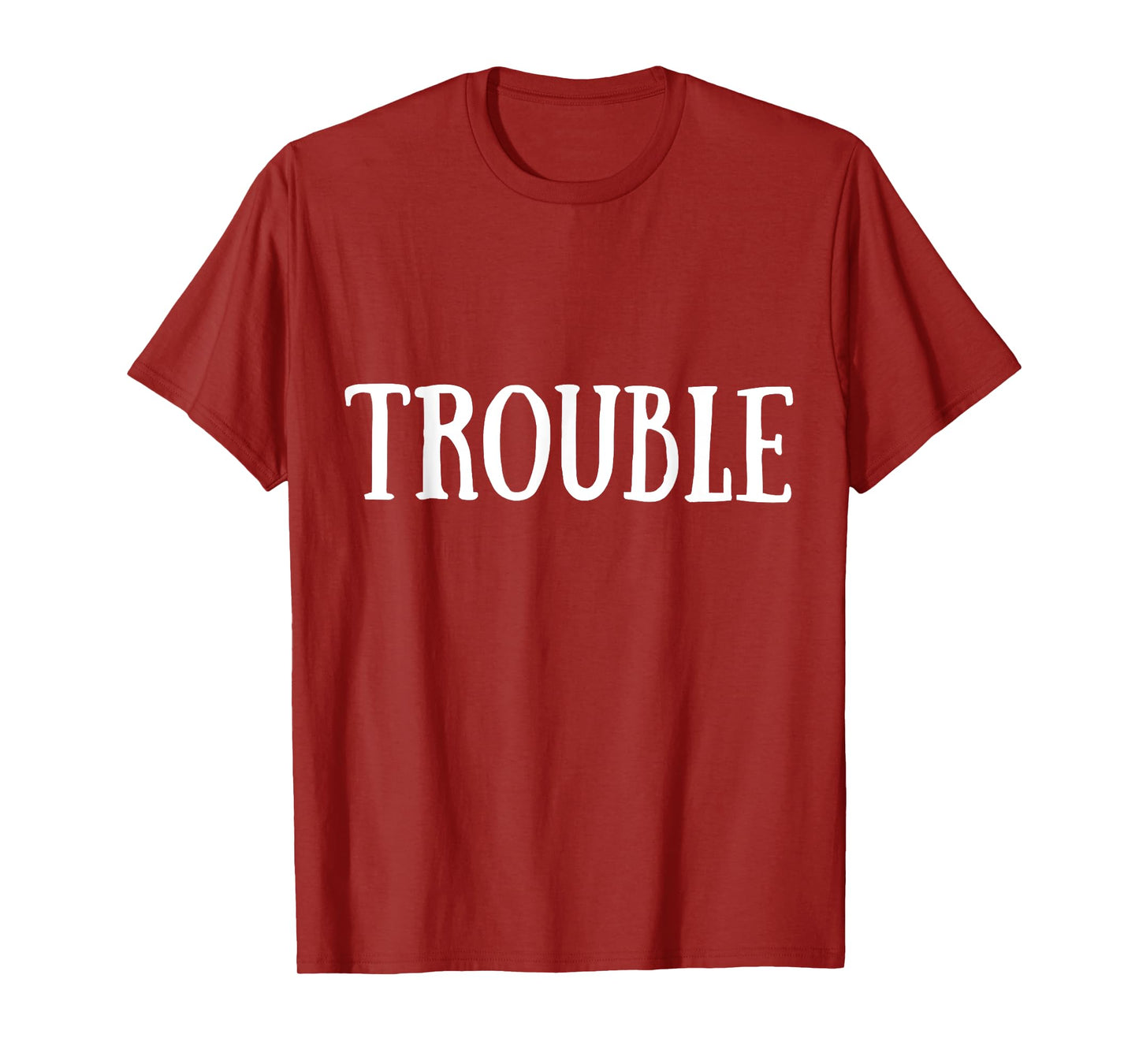 Vintage Trouble Couple Matching Valentine Day Women Men Tee T-Shirt