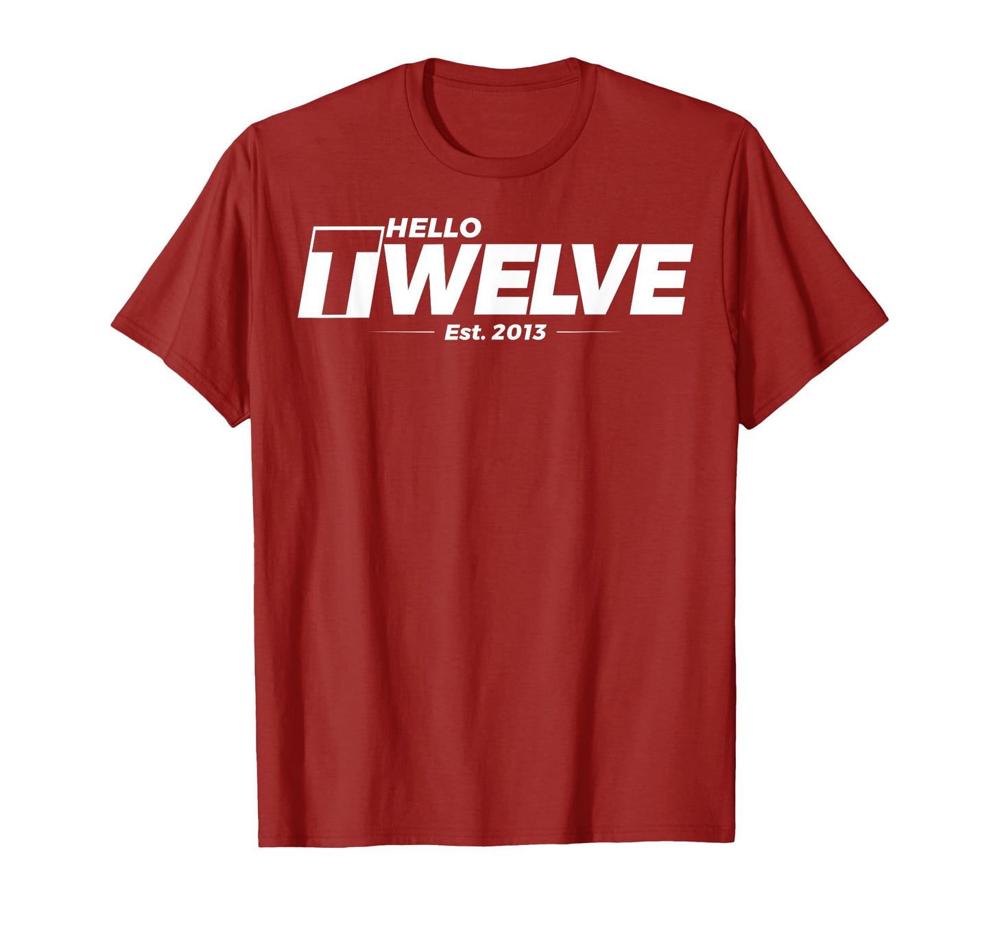 Turning 12th Birthday - Hello Twelve - est. 2013 T-Shirt