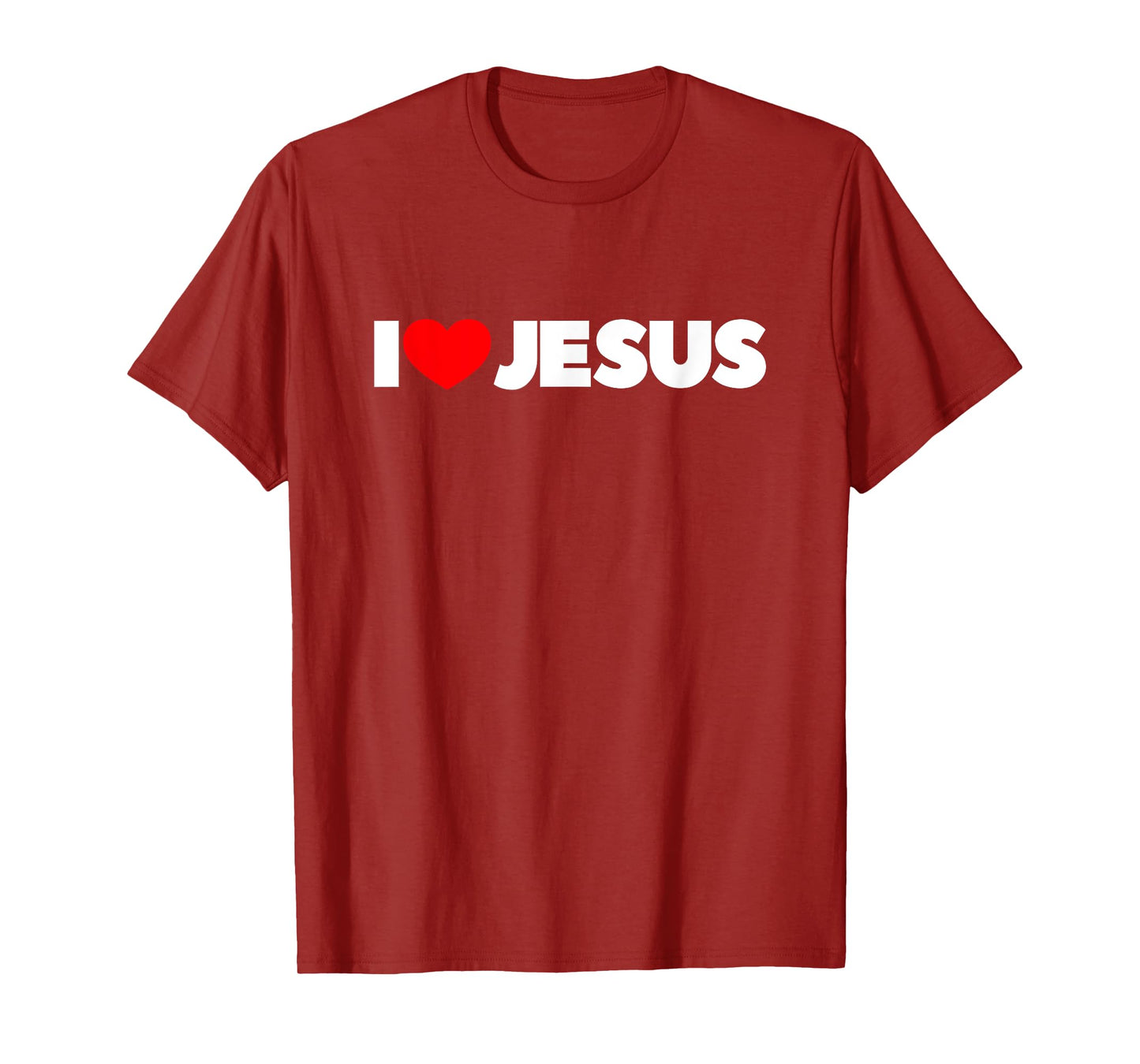 I Love (Heart) Jesus T-Shirt T-Shirt