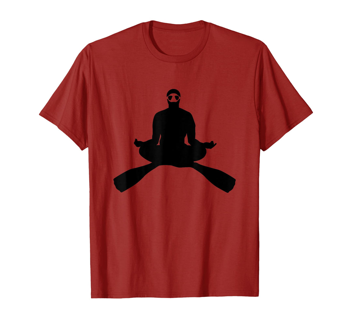 Meditating FreeDiver T-Shirt Freediving Tee T-Shirt