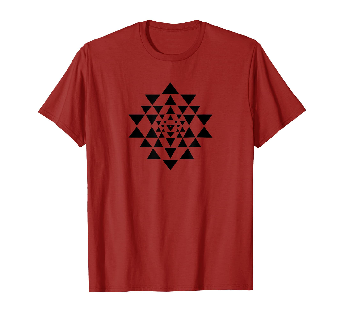 Shri Yantra Buddhism Meditation Heart Chakra Yoga Om Buddha T-Shirt