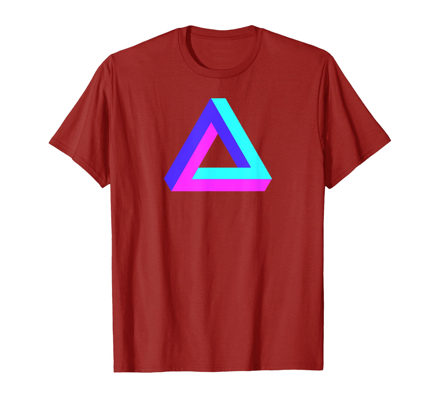 Sacred Geometry Shirt - Geometric Penrose Triangle T Shirt T-Shirt