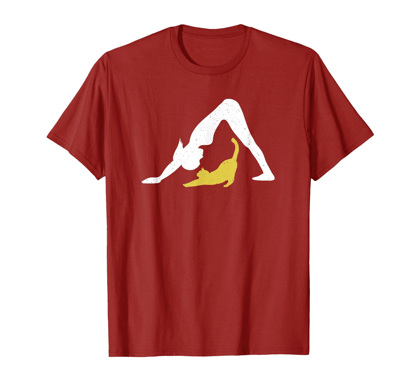 Cat Yoga Downward Dog Pose w Downward Cat T Shirt T-Shirt